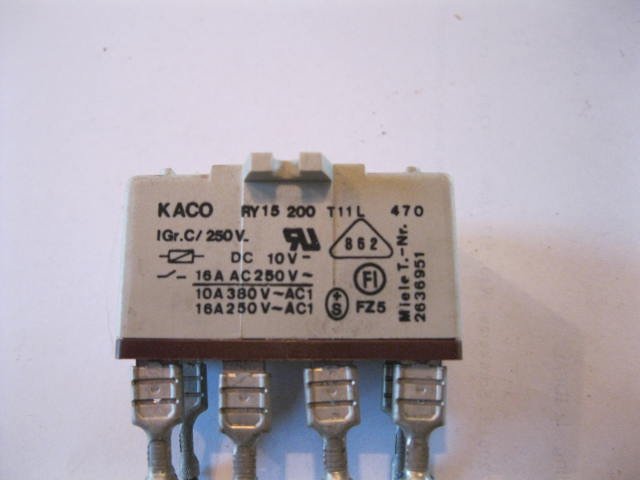 condensator KACO RY 15 200 T11L 359, T.Nr. 2636952, droger on