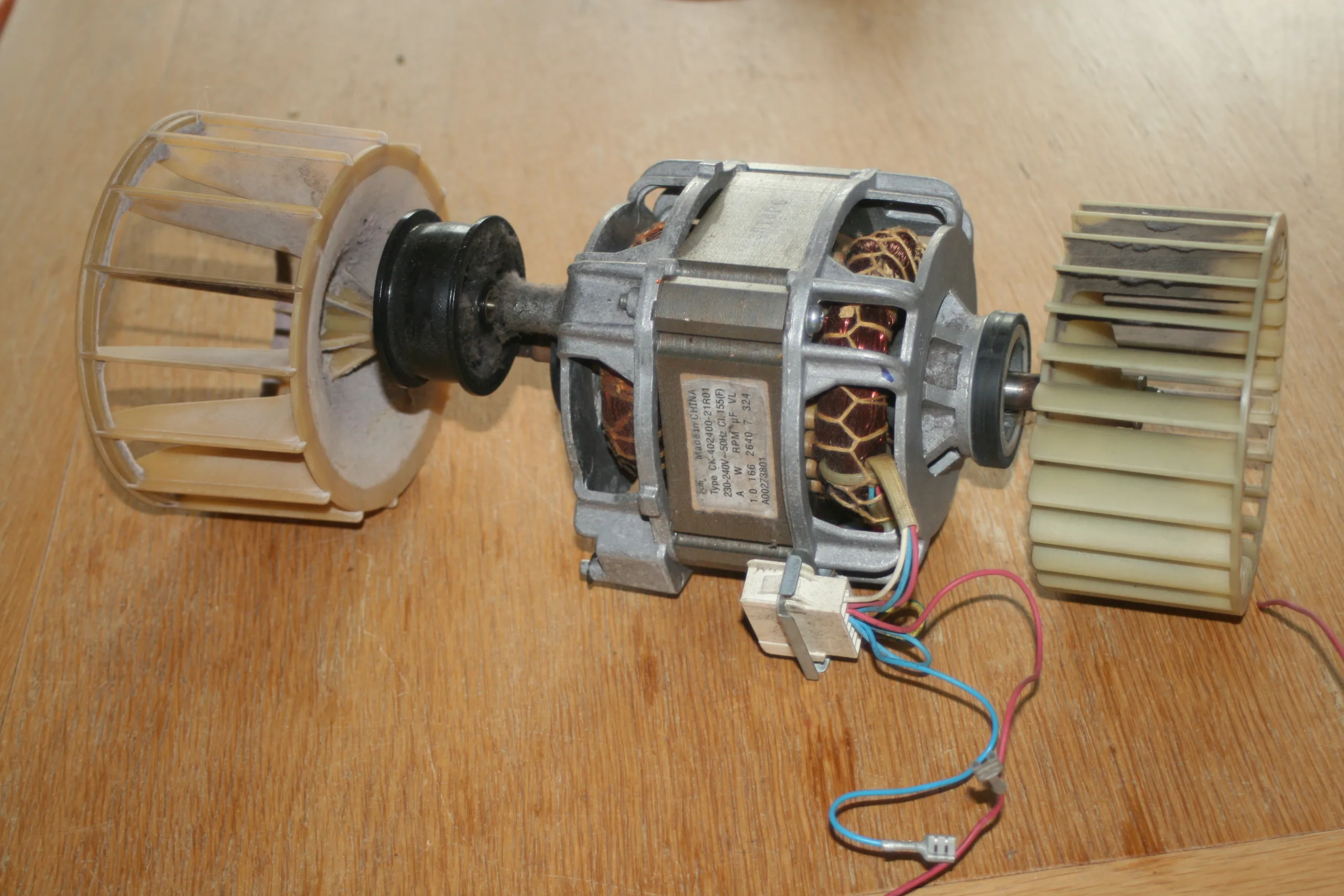 motor type CK-402400-21R01, A00273801, wasdroger onderdeel