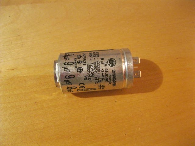 condensator 18µF Ducati 416.25.7391 droger onderdeel