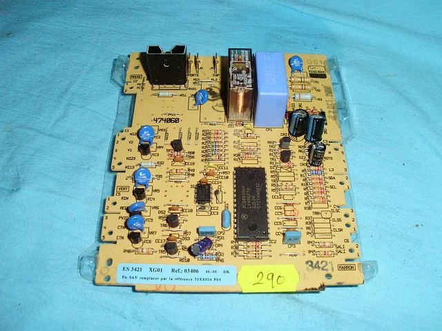 printplaat, module, ES 3421 XG01 ref. 0346, Wasmachine onderdeel