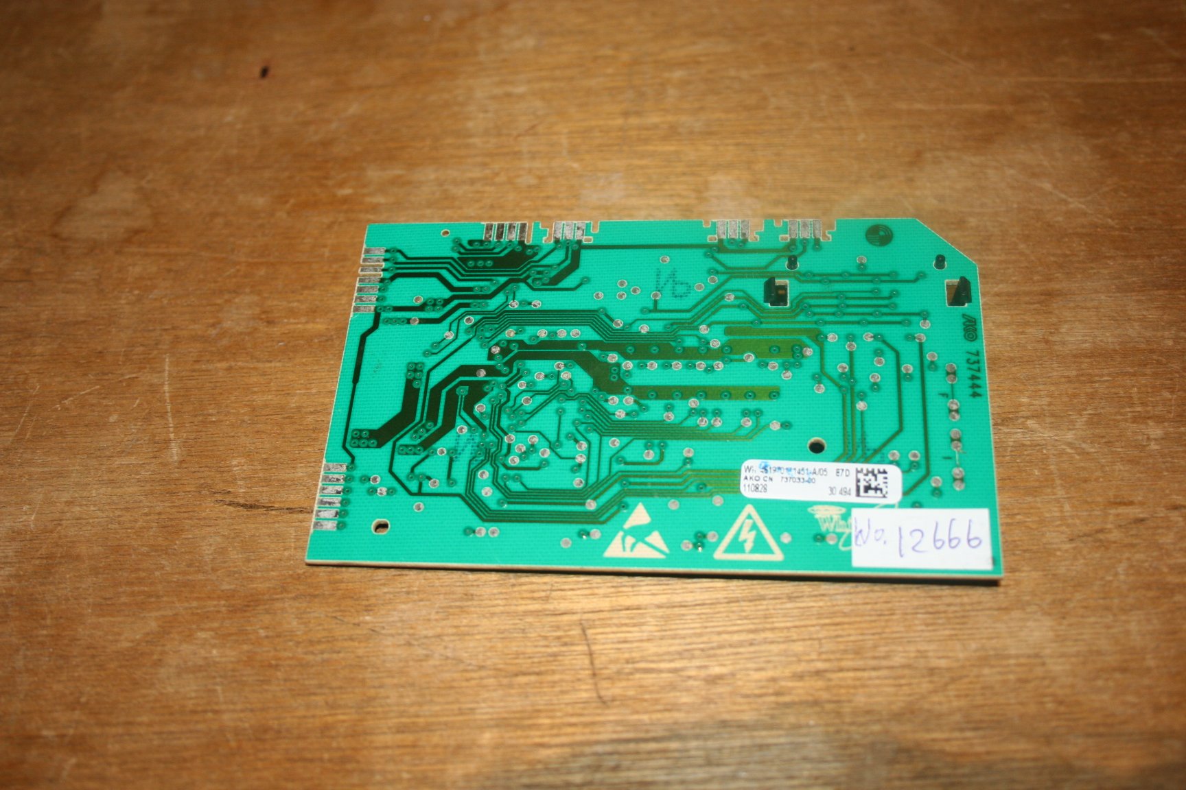 printplaat AKO CN 737033-00, AKO 737444 Wasmachine onderdeel - Afbeelding 2