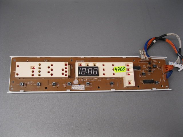 druktoets schakelaar 8 toetsen, Miele EW125, M.Nr.09070262,