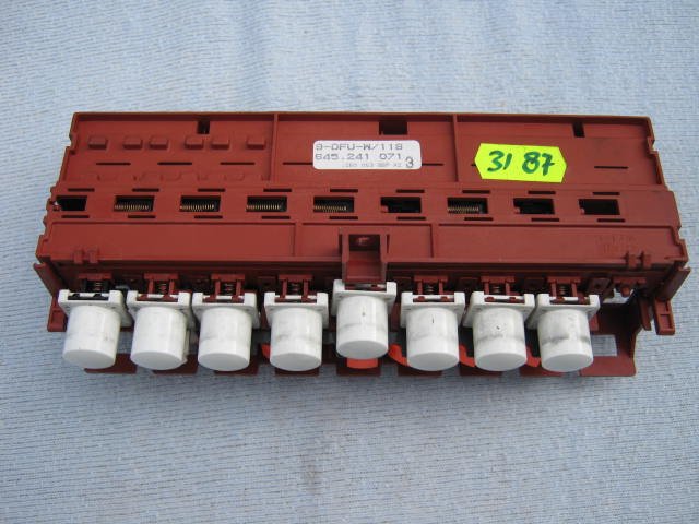druktoets schak. 7 toetsen 9-DFU-G-65, 645 131 351, wasmachine