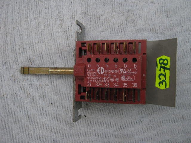 draaischakelaar type 6CH S-Nr. 645.197.050