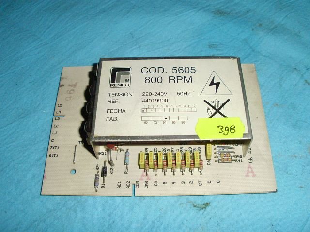 printplaat, module, COD.5605 800 RPM ref. 44019900, Wasmachine o
