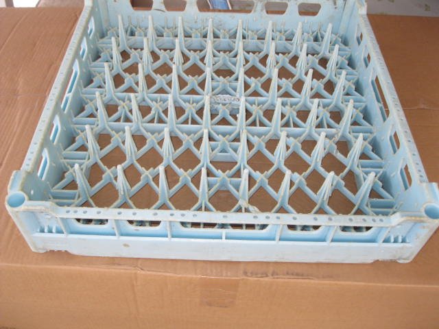 borden korf Horeca vaatwasser, 50 x 50 x 11cm gebruikt onderd