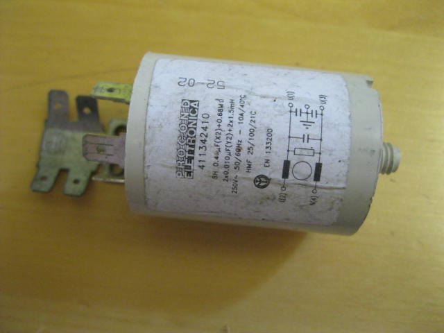 condensator 4113242410 vaatwasser onderdeel