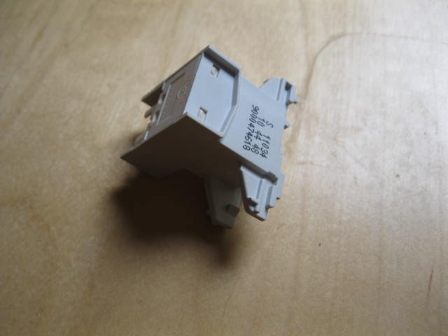 druktoets schakelaar 1 toets, Siemens 9000.411.261,