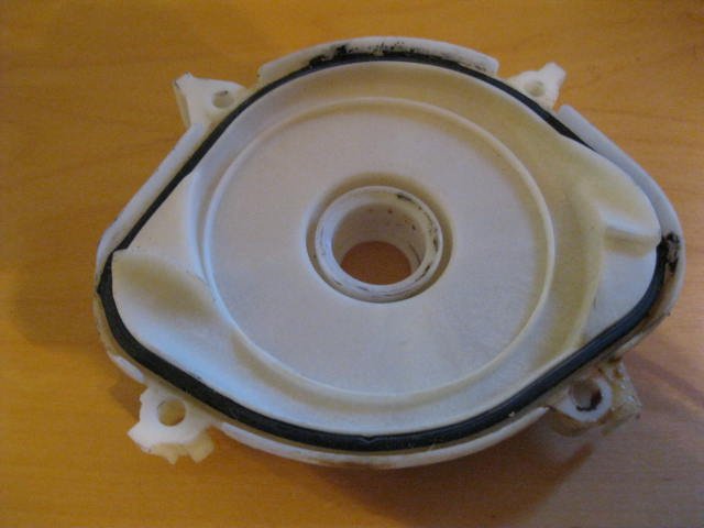 spoelpomp Miele pomphuis MPE 31, 4993861, vaatwasser onderdeel