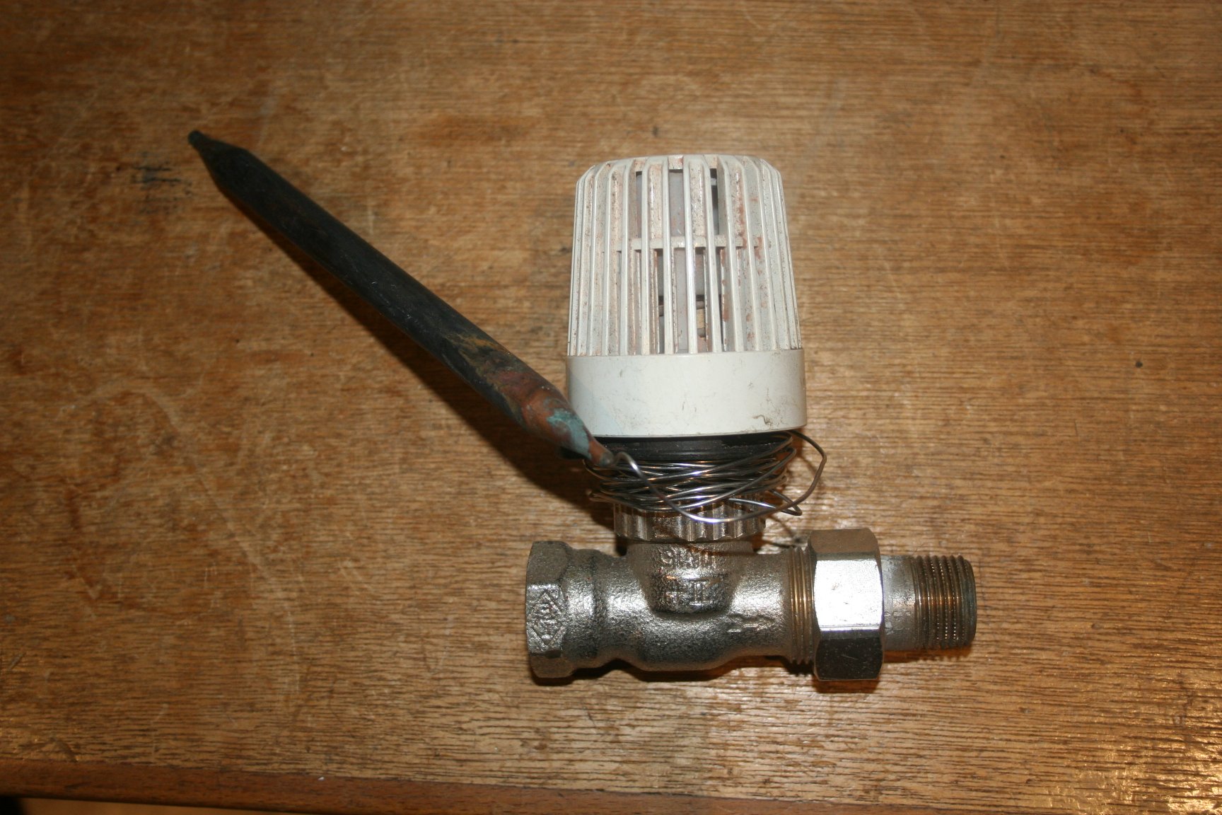 radiatorkraan met thermosensor HEIMEIER, CV onderdeel