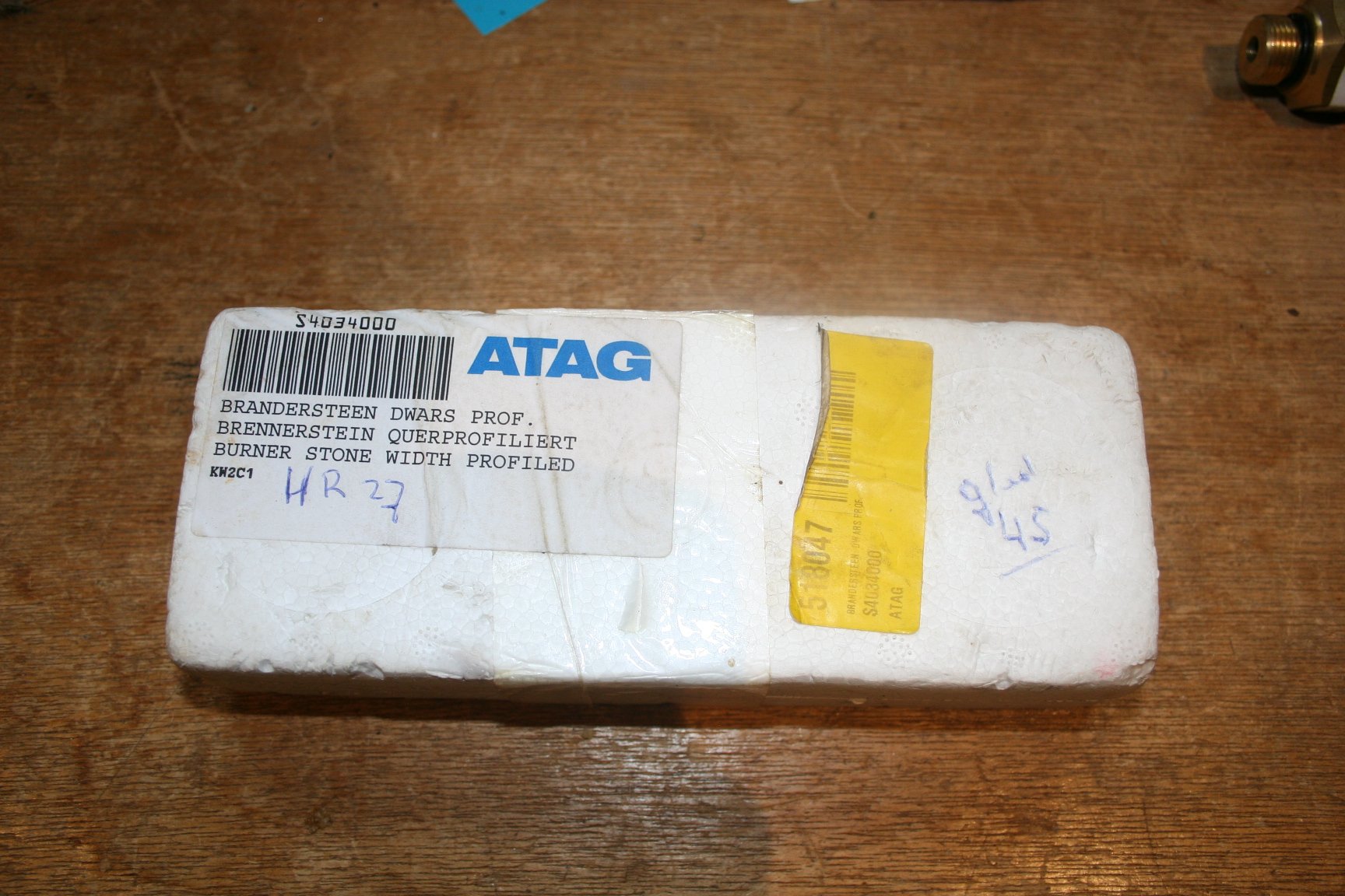 ATAG brandersteen S4034000, 518047 KW2C1, CV onderdeel