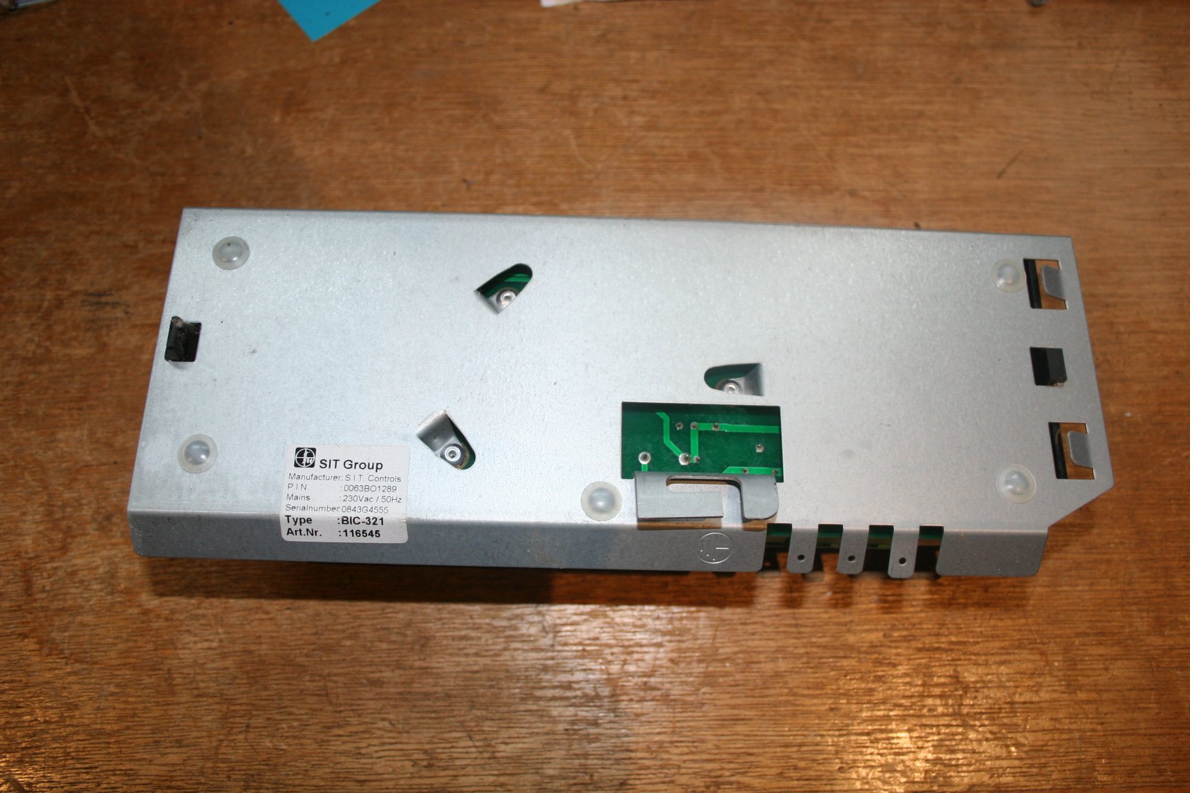 REMEHA brander controle S.I.T. controls BIC-321, art.nr. 116545, CV onderdeel - Afbeelding 2