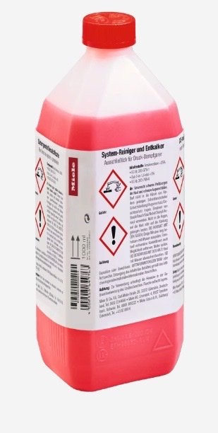 MIELE 10265450 Systeemreinigings- en ontkalkingsmiddelen, 1000 ml