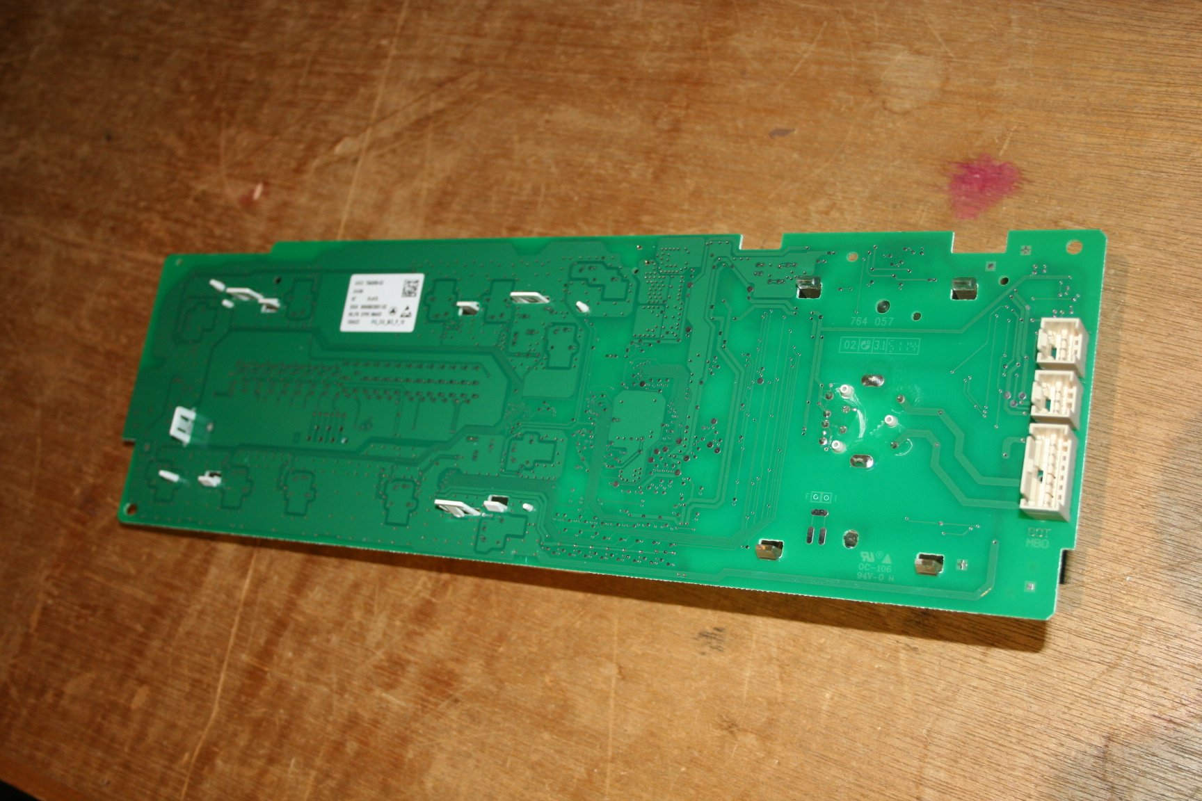 printplaat, Bosch AKO 764059-03 BSH 900080355, wasmachine - Afbeelding 2