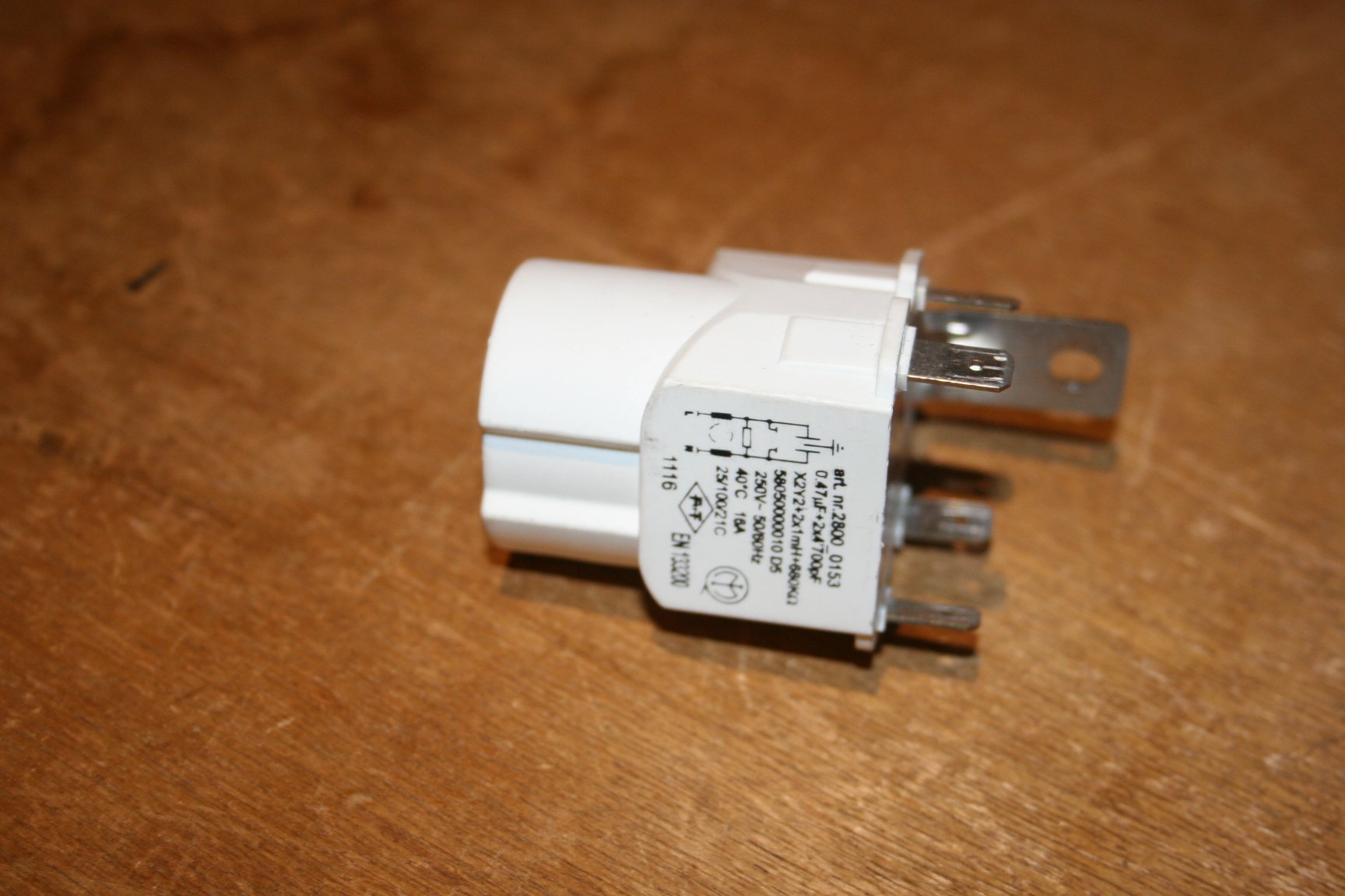 condensator art. nr. 2800_0153, 133200, wasdroger onderdeel