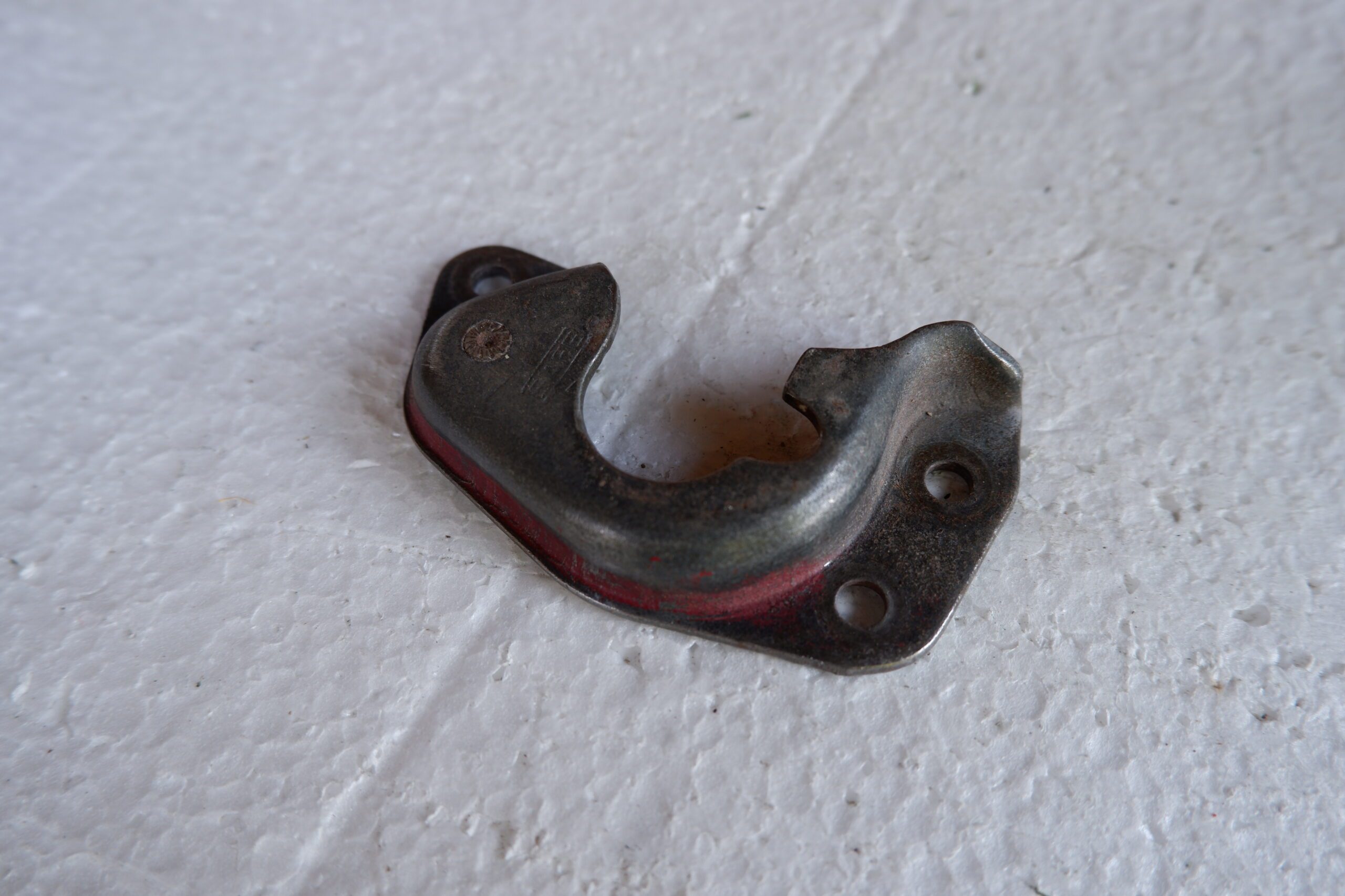 slot plaat, onderdeel Fiat 500, gebruikt onderdeel