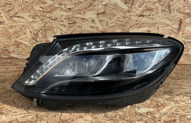 Verlichtingseenheid links, zonder regeleenheid A2229061302 LINKER KOPLAMP, gebruikt origineel MERCEDES BENZ