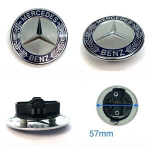 C-Klasse W205 Voorkap Motorkap Blauw Badge A2128170316, MERCEDES BENZ